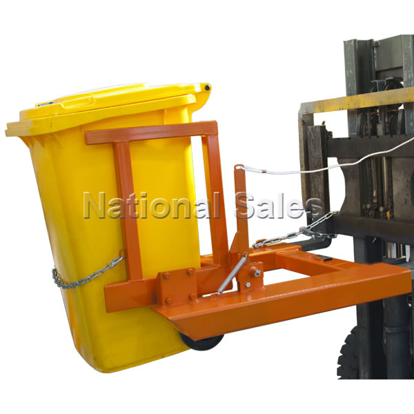 Forklift Wheelie Bin Tipper Budget | Forklift Rotators | Rotators For ...